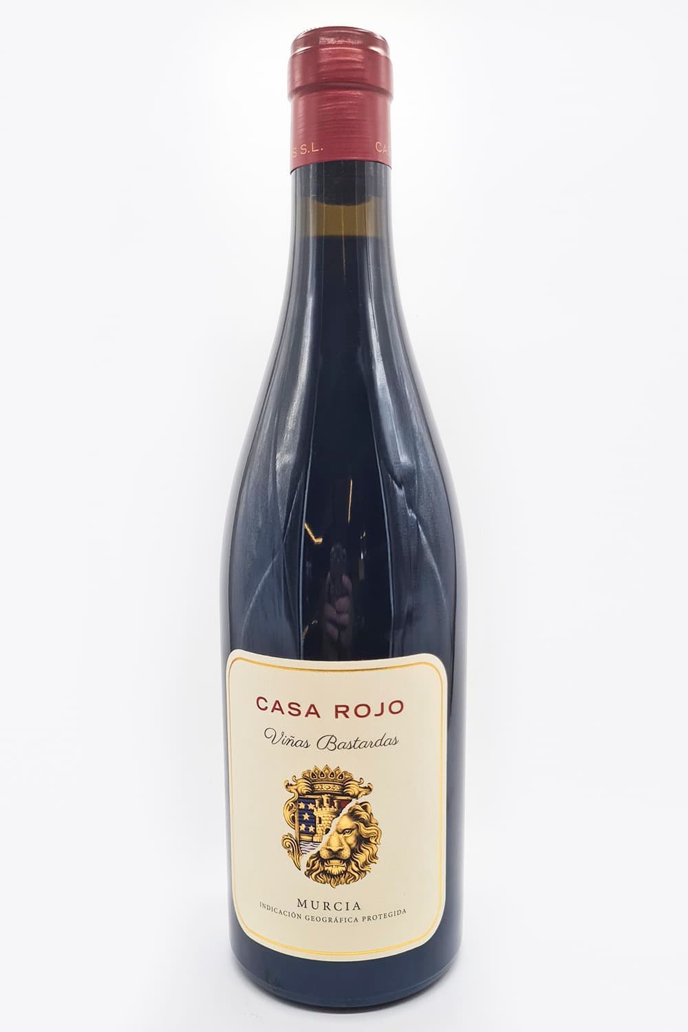 Casa Rojo Viñas Bastardas -front label